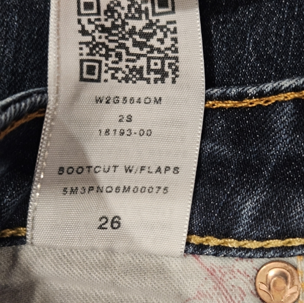 True Religion Bootcut Jeans w/ Flap Pockets - SIZE 26 - Picture 11 of 16